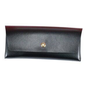 Black Astuccio Sunglasses EyeGlass Case Pouch Black Soft Shell Protective